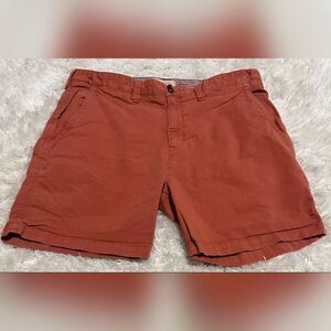 TERRITORY AHEAD Men's Rust Flat Panel Walking Short Sz. 38
